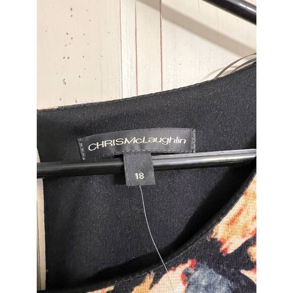 NWT Chris McLaughlin size 18 long sleeve dress - Picture 2 of 3